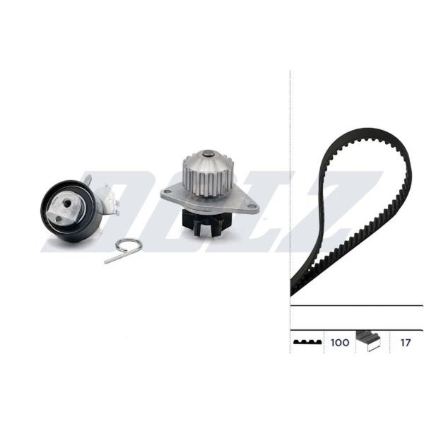 DOLZ KD061 Wasserpumpe + Zahnriemensatz