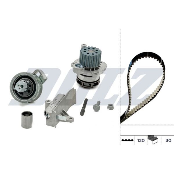 DOLZ KD082 Wasserpumpe + Zahnriemensatz