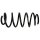 Spiralfeder SACHS 993 745 Vorderachse - 1 Stück