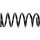 Spiralfeder Sachs 994 812 Hinterachse - 1 Stück