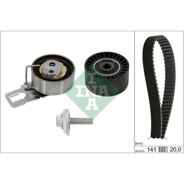 Schaeffler INA 530 0698 10 Zahnriemensatz