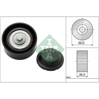 Schaeffler INA 532 0824 10 Umlenk-/Führungsrolle,...