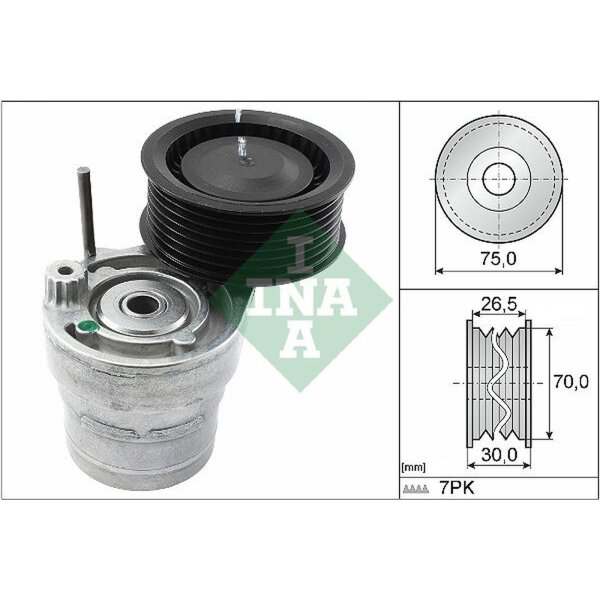 Schaeffler INA 534 0603 10 Riemenspanner, Keilrippenriemen