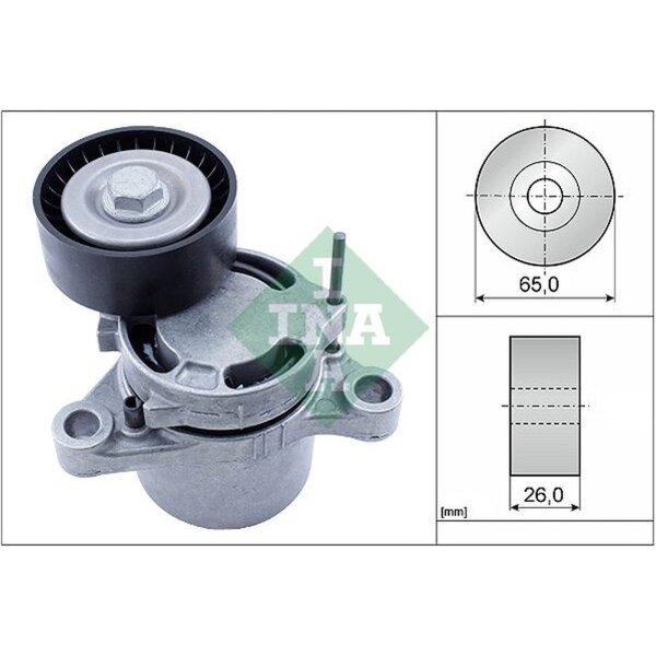 Schaeffler INA 534 0627 10 Riemenspanner, Keilrippenriemen