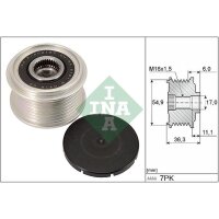 Schaeffler INA 535 0298 10 Generatorfreilauf