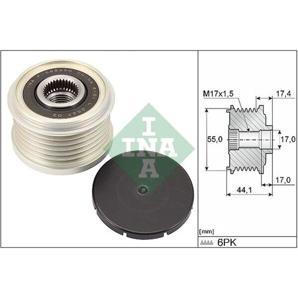 Schaeffler INA 535 0312 10 Generatorfreilauf