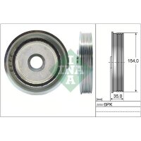 Schaeffler INA 544 0112 10 Riemenscheibe, Kurbelwelle