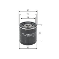 BOSCH F 026 407 225 Ölfilter