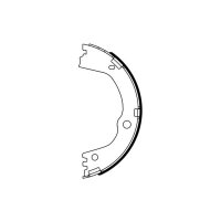 BOSCH 0 986 487 947 Bremsbackensatz, Feststellbremse
