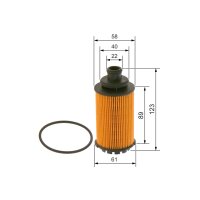 BOSCH F 026 407 214 Ölfilter