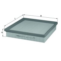MAHLE LX 2077/3 Luftfilter