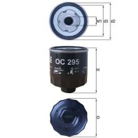 MAHLE OC 295 Ölfilter