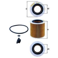 MAHLE OX 387D1 Ölfilter