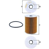 MAHLE OX 415D Ölfilter