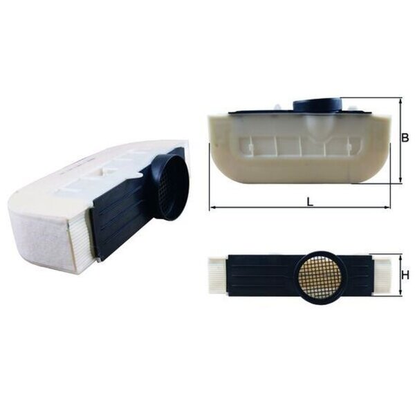 MAHLE LX 3294/4 Luftfilter