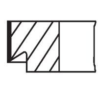 MAHLE 008 58 N0 Kolbenringsatz