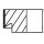 MAHLE 008 58 N0 Kolbenringsatz