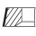 MAHLE 005 23 N0 Kolbenringsatz