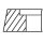 MAHLE 030 31 N0 Kolbenringsatz