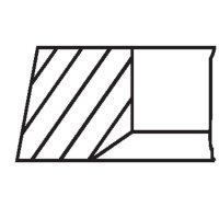 MAHLE 039 RS 00117 0N0 Kolbenringsatz