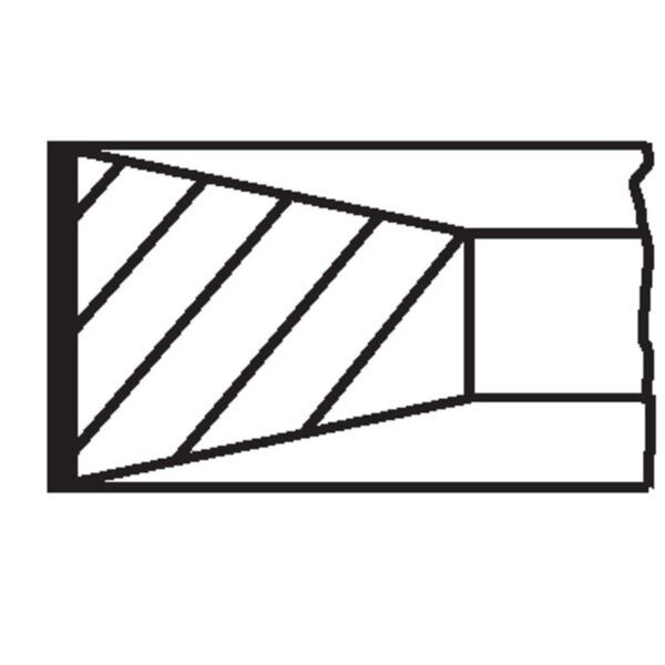 MAHLE 040 06 N0 Kolbenringsatz