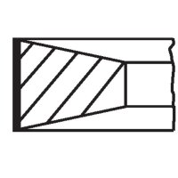MAHLE 040 06 N0 Kolbenringsatz
