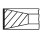 MAHLE 040 06 N0 Kolbenringsatz