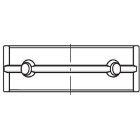 MAHLE 021 HS 20012 050 Kurbelwellenlagerschalen-Satz