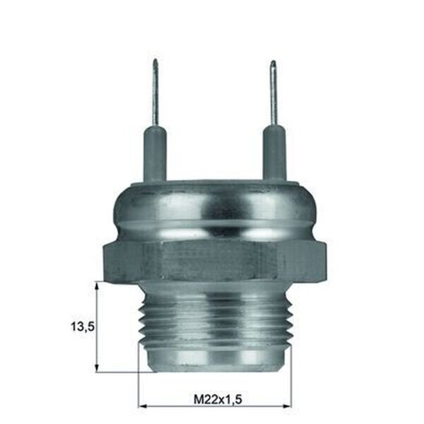 MAHLE TSW 8D Temperaturschalter, Kühlerlüfter