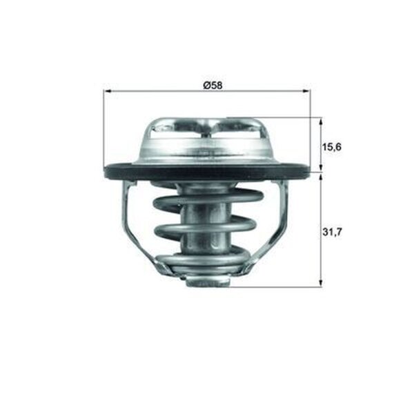 MAHLE TX 122 82 Thermostat, Kühlmittel