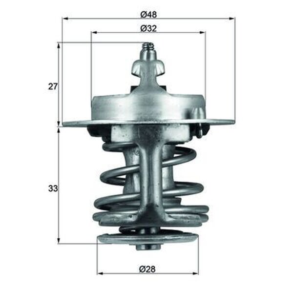 MAHLE TX 63 83 Thermostat, Kühlmittel