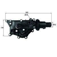MAHLE TH 60 89 Thermostat, Kühlmittel