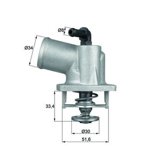 MAHLE TI 55 92D Thermostat, Kühlmittel