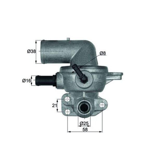 MAHLE TI 133 88D Thermostat, Kühlmittel