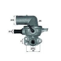 MAHLE TI 133 88D Thermostat, Kühlmittel