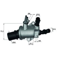MAHLE TI 143 88 Thermostat, Kühlmittel