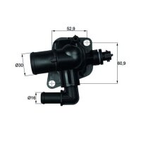 MAHLE TI 150 88 Thermostat, Kühlmittel