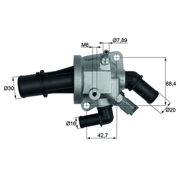 MAHLE TI 164 88 Thermostat, Kühlmittel