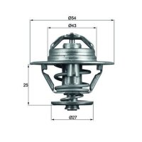 MAHLE TX 93 83D Thermostat, Kühlmittel