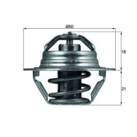 MAHLE TX 100 89D Thermostat, Kühlmittel