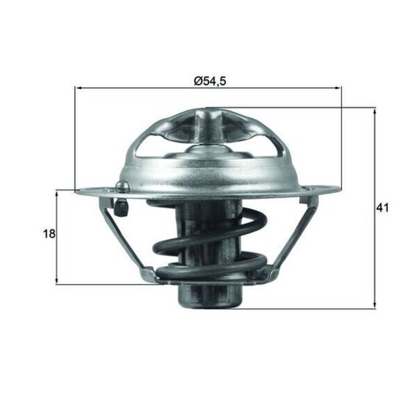 MAHLE TX 162 82D Thermostat, Kühlmittel