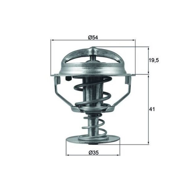 MAHLE TX 164 82D Thermostat, Kühlmittel