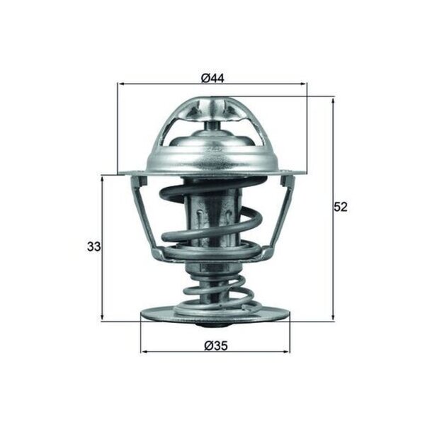MAHLE TX 173 88D Thermostat, Kühlmittel