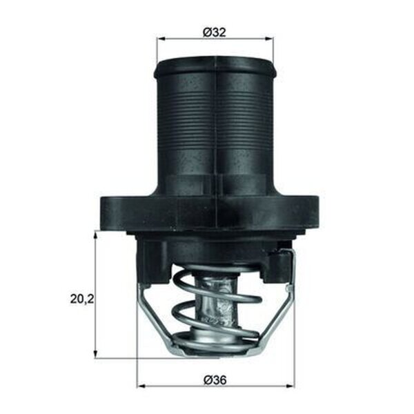 MAHLE TI 47 89 Thermostat, Kühlmittel