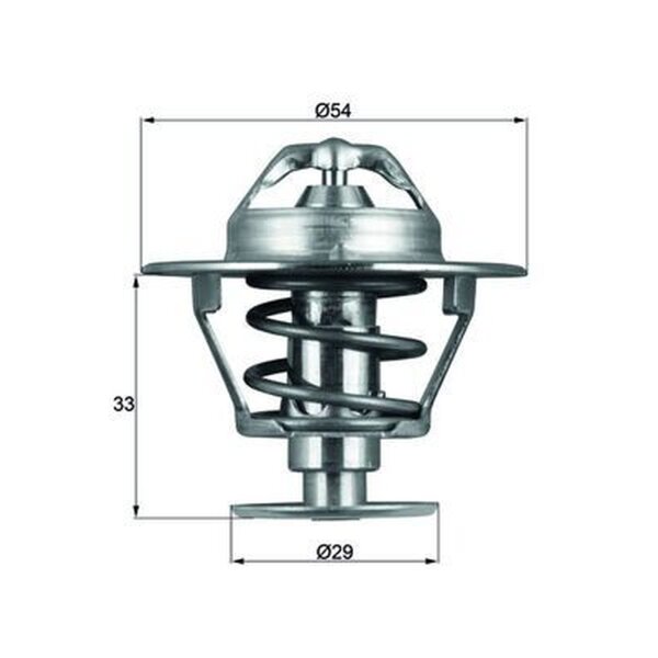 MAHLE TX 86 76D Thermostat, Kühlmittel