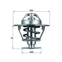 MAHLE TX 86 76D Thermostat, Kühlmittel
