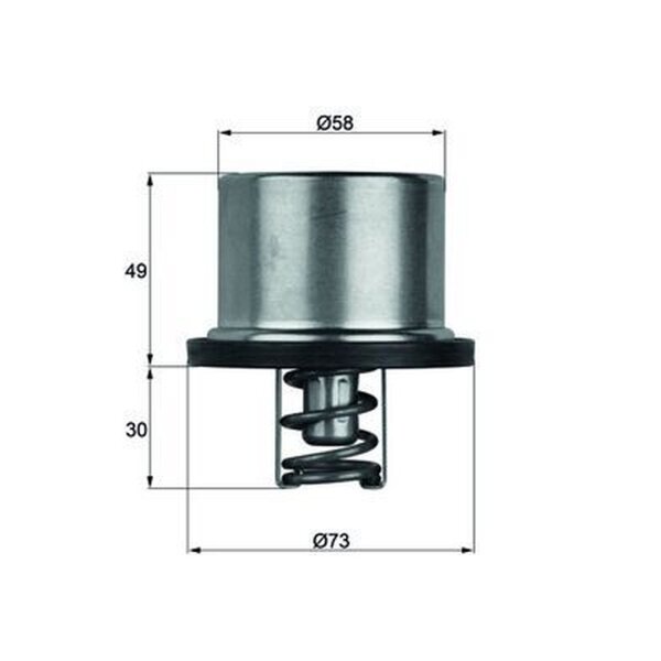 MAHLE THD 1 79 Thermostat, Kühlmittel