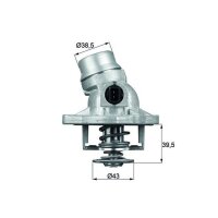 MAHLE TM 12 105 Thermostat, Kühlmittel
