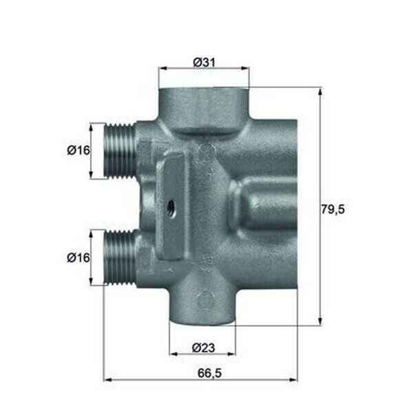 MAHLE TO 9 75 Thermostat, Ölkühlung