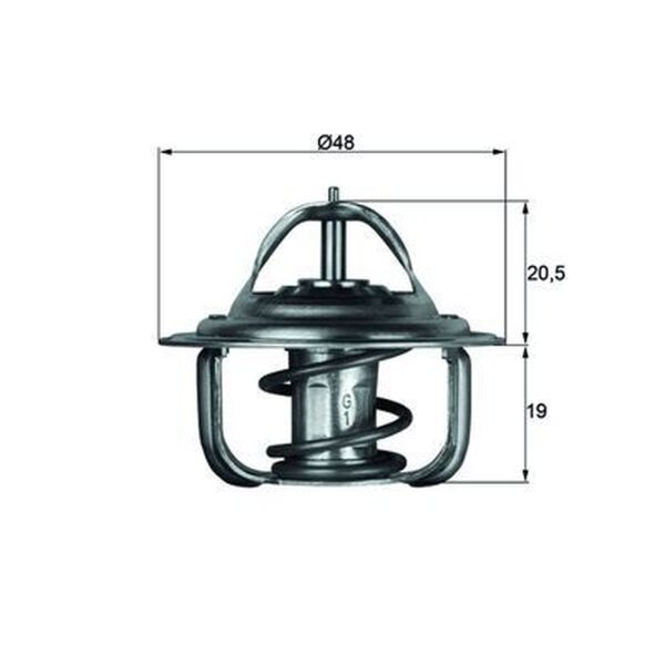 MAHLE TX 1 92D Thermostat, Kühlmittel
